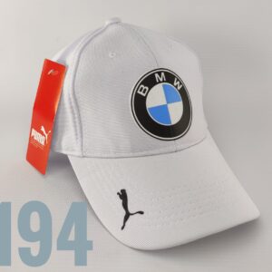 Gorra Deportiva Racing - BMW Pum - Blanco Flex - Ajuste Hebilla