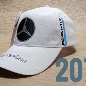 Gorra Deportiva Racing - Mercedes Benz Pum - Blanco Flex - Ajuste Hebilla