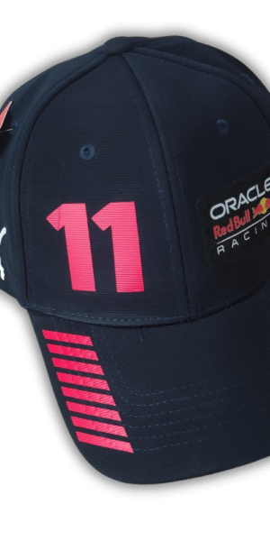 Gorra Deportiva Racing - Redbull Oracle - Negro Flex - Ajuste Hebilla