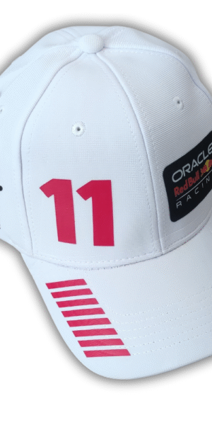Gorra Deportiva Racing - Redbull Oracle - Blanco Flex - Ajuste Hebilla