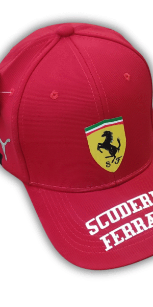 Gorra Deportiva Racing - Porsche Clasico - Rojo Flex - Ajuste Hebilla