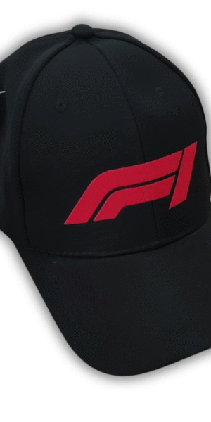 Gorra Deportiva Racing - F1 - Negro Flex - Ajuste Hebilla