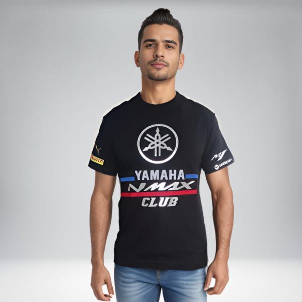 Camiseta Racing - Yamaha NMax - Negro