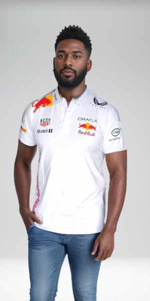 Polo Racing - Redbull Toro Hombro - Blanco