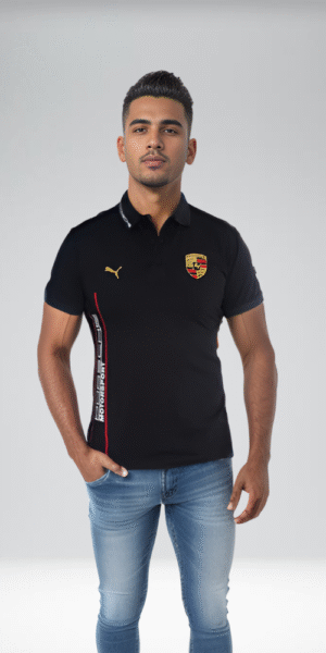 Polo Racing - Porsche Sport Lateral - Negro