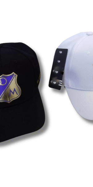 Gorra Futbol - Millonarios Adi - Blanco / Negro - Ajuste Hebilla
