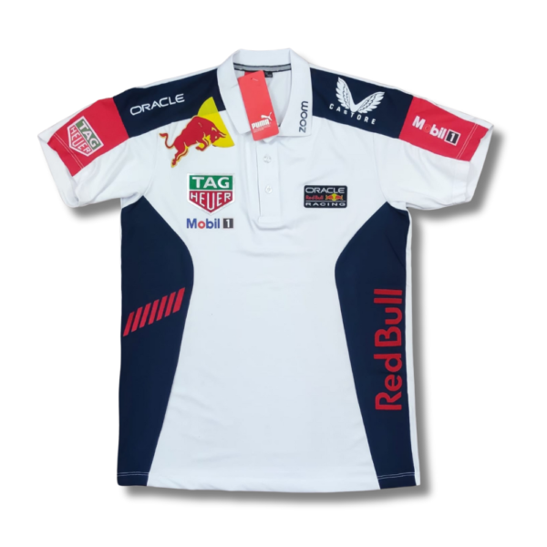 Polo Racing Combinada - Redbull TAG Heuer - Blanco AO.AO.R - Image 4