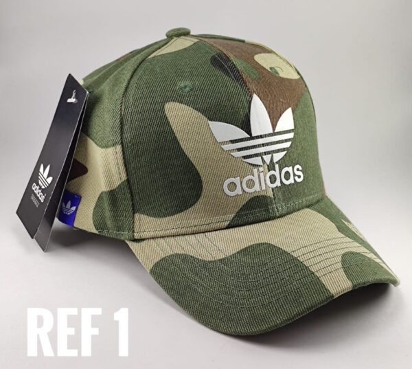 Gorra Clasica - Adi - Camuflado Verde - Ajuste Velcro