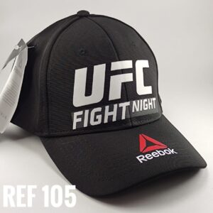 Gorra Clasica - UFC Ree - Negro Flex - Ajuste Hebilla