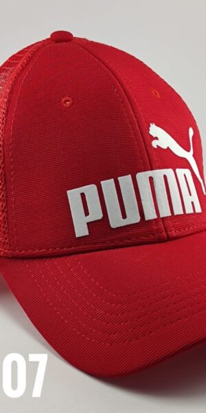 Gorra Clasica - Pum Clasico - Rojo Malla - Ajuste Plastico