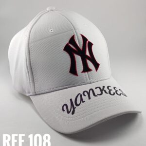 Gorra Clasica - Ni Yankees - Blanco Flex - Ajuste Hebilla