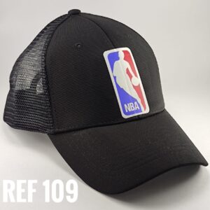 Gorra Clasica - NBA - Negro Malla - Ajuste Plastico