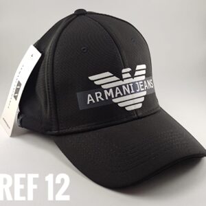Gorra Clasica - Arm Aguila linea tornasol - Negro Flex - Ajuste Hebilla