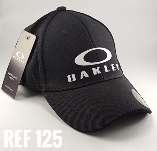 Gorra Clasica - Oakley - Negro Flex - Ajuste Hebilla