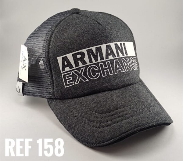 Gorra Clasica - Arm Exchange - Gris Malla - Ajuste Plastico