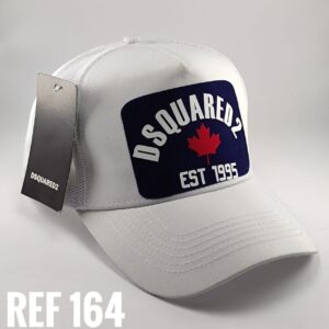 Gorra Clasica - Dsqu Fondo - Blanco Malla - Ajuste Plastico