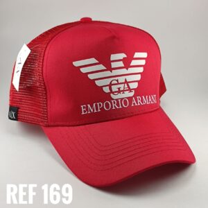 Gorra Clasica -  Arm - Rojo Malla - Ajuste Plastico