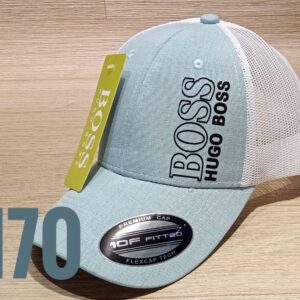 Gorra Clasica - Bo Lateral - Gris Malla - Ajuste Plastico