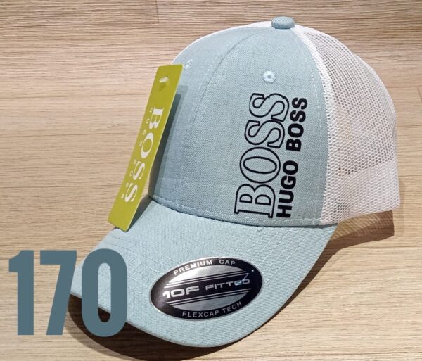 Gorra Clasica - Bo Lateral - Gris Malla - Ajuste Plastico