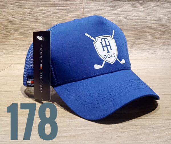 Gorra Clasica - Tom Golf - Azul Rey Malla - Ajuste Plastico