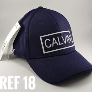 Gorra Clasica - CK Recuadro - Azul Oscuro Flex - Ajuste Hebilla