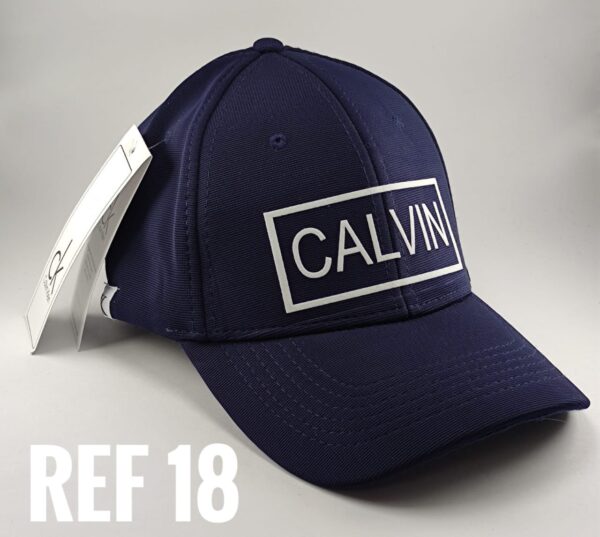 Gorra Clasica - CK Recuadro - Azul Oscuro Flex - Ajuste Hebilla
