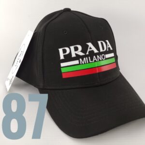 Gorra Clasica - Pra Milano - Negro Flex - Ajuste Hebilla