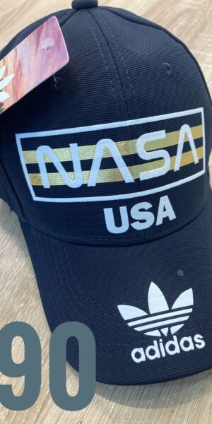 Gorra Clasica - Adi NASA - Azul Oscuro Flex - Ajuste Hebilla