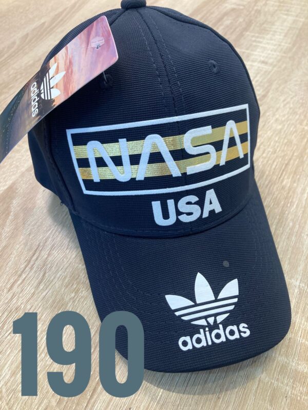 Gorra Clasica - Adi NASA - Azul Oscuro Flex - Ajuste Hebilla