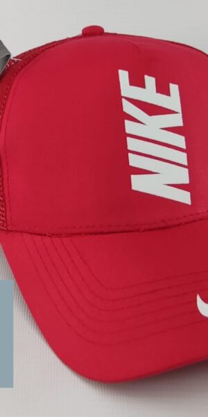 Gorra Clasica - Ni Vertical - Rojo Malla - Ajuste Plastico