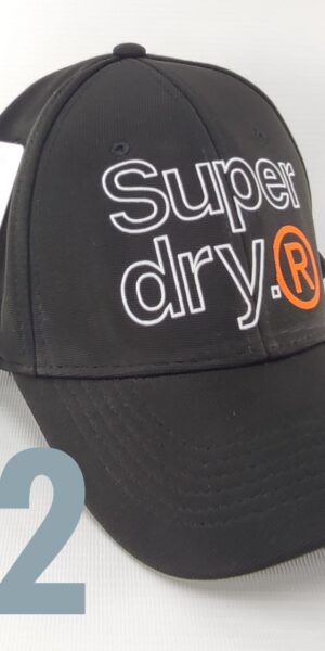 Gorra Clasica - Sup Lineas - Negro Flex - Ajuste Hebilla