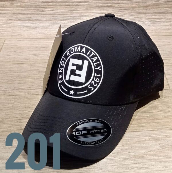 Gorra Clasica - Fen Circulo - Negro Flex - Ajuste Hebilla