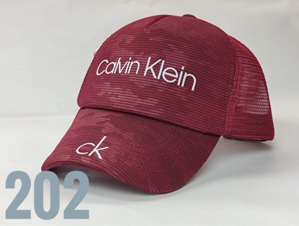 Gorra Clasica - CK Clasico - Vinotinto Malla - Ajuste Plastico