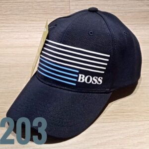 Gorra Clasica - Bo Clasico Lineas - Azul Oscuro Ajuste Hebilla