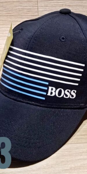 Gorra Clasica - Bo Clasico Lineas - Azul Oscuro Ajuste Hebilla