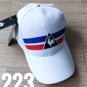 Gorra Clasica - LeC Triangulo - Blanco Flex - Ajuste Hebilla