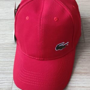 Gorra Clasica - Lac Pequeño - Rojo Flex - Ajuste Hebilla