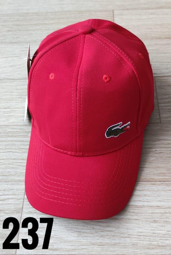 Gorra Clasica - Lac Pequeño - Rojo Flex - Ajuste Hebilla