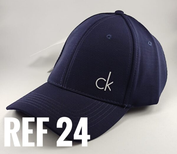 Gorra Clasica - CK Pequeño - Azul Oscuro Flex - Ajuste Hebilla