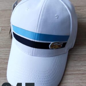 Gorra Clasica - Lac Pequeño Lineas - Blanco Flex - Ajuste Hebilla
