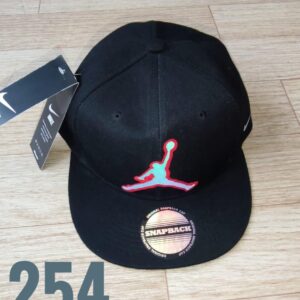 Gorra Clasica - Ni Jordan -  Plana Negro - Ajuste Plastico