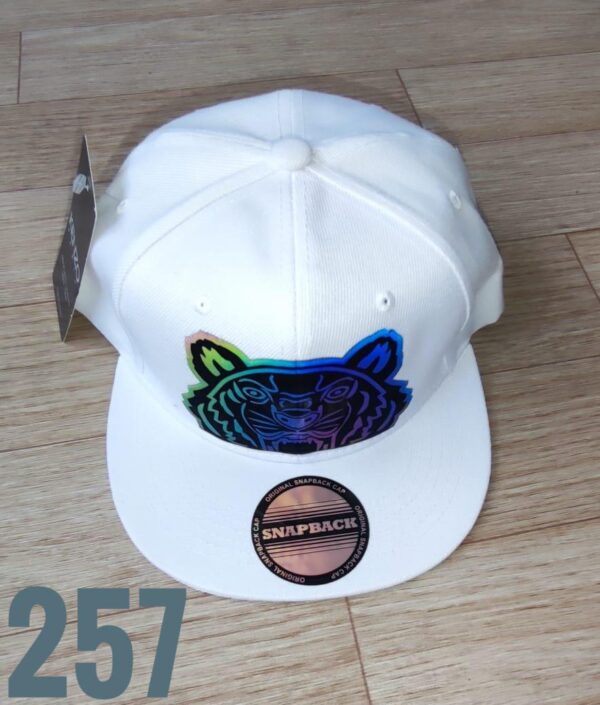 Gorra Clasica - Ken Clasico -  Plana Blanco - Ajuste Plastico