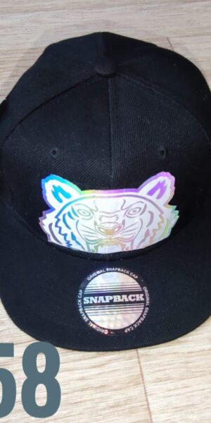 Gorra Clasica - Ken Clasico -  Plana Negro Ajuste Plastico