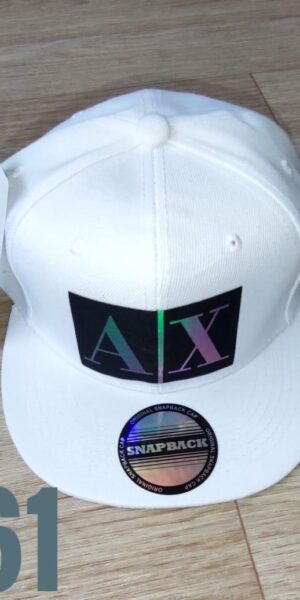 Gorra Clasica - Arm Clasico -  Plana Blanco - Ajuste Plastico