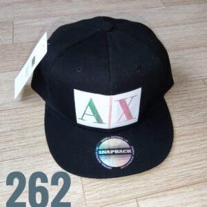Gorra Plana Paño - Arm Clasico -  Plana Negro - Ajuste Plastico