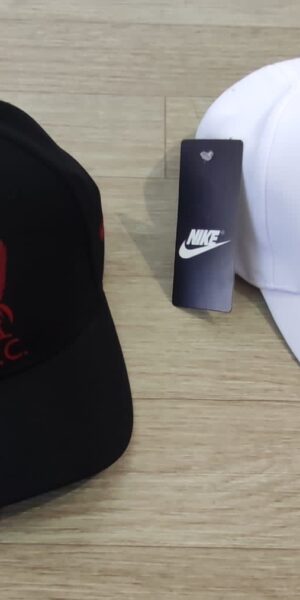 Gorra Futbol - Liverpool Ni - Blanco / Negro - Ajuste Hebilla