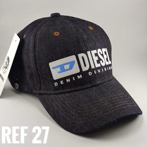Gorra Clasica - Die - Jean Negro - Ajuste Velcro