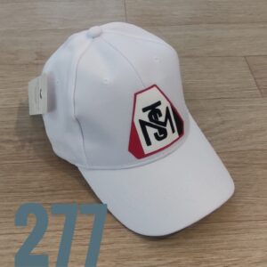 Gorra Clasica - Mon Fondo Rojo - Blanco Flex - Ajuste Hebilla