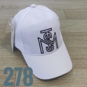 Gorra Clasica - Mon Borde - Blanco Flex - Ajuste Hebilla