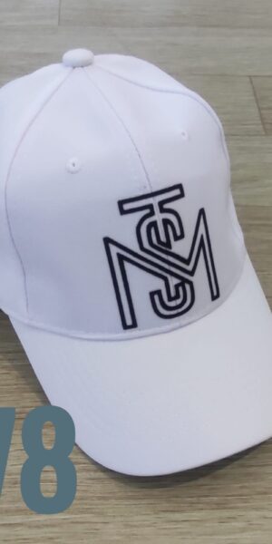 Gorra Clasica - Mon Borde - Blanco Flex - Ajuste Hebilla